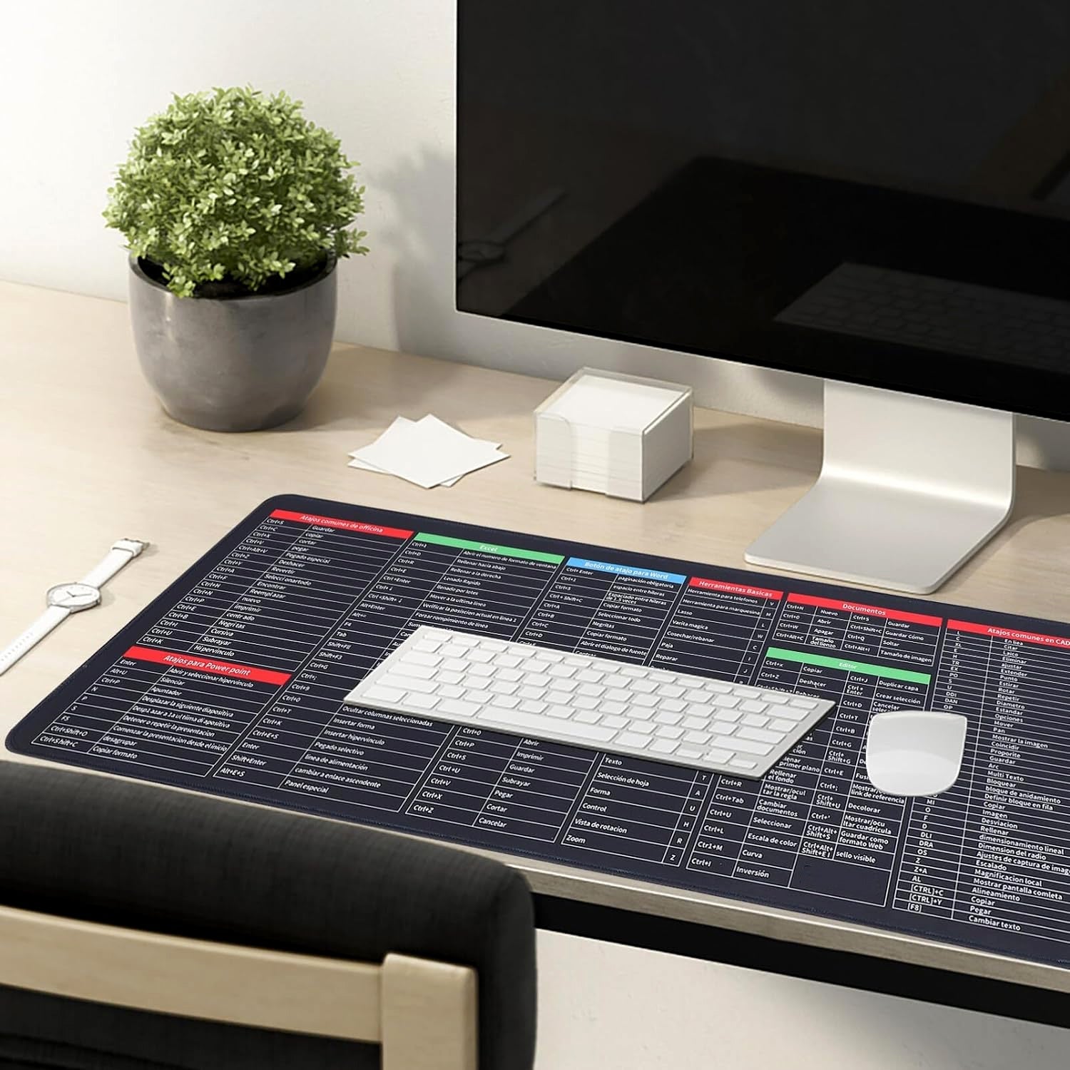 Mat of Shortcut Keyboard  Mouse Pad Mat Mouse Pads for Desk Quick Key Super Large Anti-slip Keyboard Pad Desk Accessories Desktop Mouse Pad Office Oversized Big Mouse Pad Rubber (80—30 Cm) Mat of Shortcut Keyboard  Mouse Pad Mat Mouse Pads for Desk Quick Key Super Large Anti-slip Keyboard Pad Desk Accessories Desktop Mouse Pad Office Oversized Big Mouse Pad Rubber (80—30 Cm)